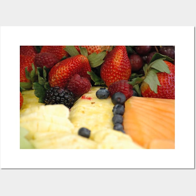 Mixed Fruit Wall Art by Bravuramedia